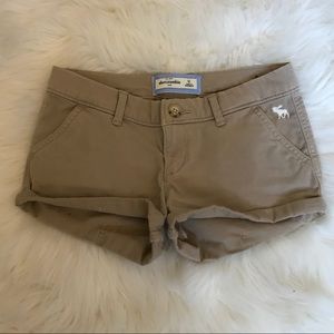 Abercrombie and Fitch (kids) khaki shorts